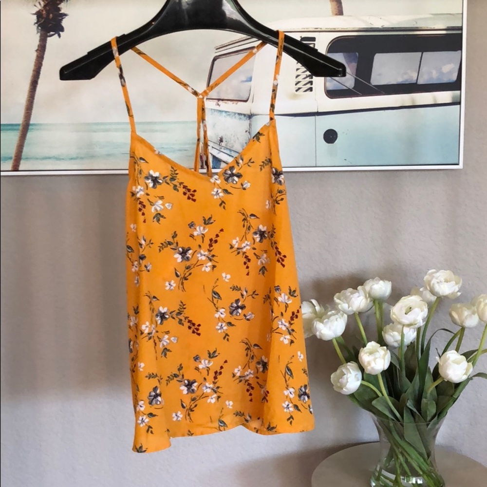 Racer back blouse